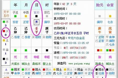 八字 命主|生辰八字算命、五行喜用神查询（免费测算）